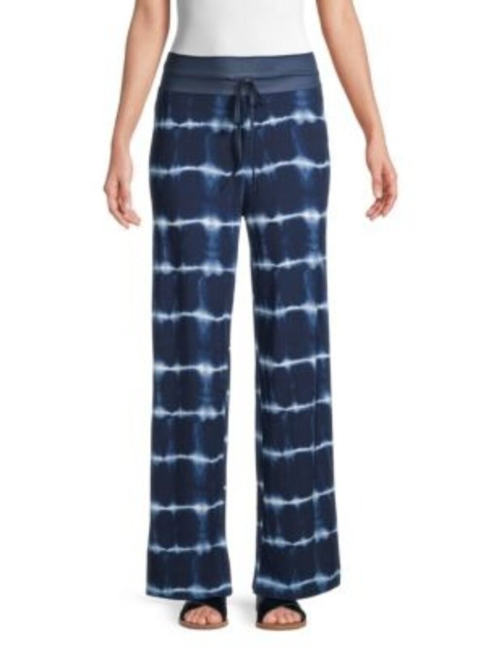 Stellah Denim Tie Dye Drawstring Pants